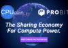 CPUcoin to Launch IEO on Probit Exchange to Accelerate CPU/GPU Power Sharing Economy