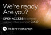 Hedera Hashgraph Set to Launch Beta Mainnet and Release HBAR Tokens Next Month