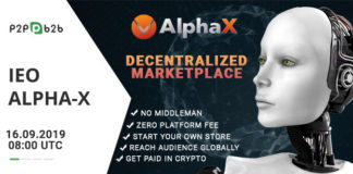 Alpha X – A e-commerce platform with completely decentralized system.