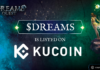 Dreams Quest (DREAMS) Officially Listed On KuCoin Dreams Quest
