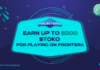 Earn up to 5000 TOKO for playing on Frontera Frontera