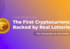 $FUNDS The First Cryptocurrency Backed by Real World Lotteries