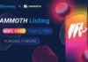 Mammoth Token $MMT To Be Listed on Leading Cryptocurrency Exchange Biconomy MMT TOKEN