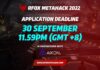 RFOX Launches the RFOX Metahack 2022, a Web 3.0 Hackathon Presented by Padang & Co