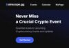Coinscope.gg Launches as an Innovative Platform for Comprehensive Cryptocurrency Event Tracking
