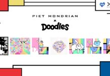 Piet Mondrian x Doodles: Five of Modern Art’s Most Iconic Masterworks Reimagined as Digital Collectibles and Physical Art Prints — For the First Time Ever