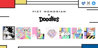 Piet Mondrian x Doodles: Five of Modern Art’s Most Iconic Masterworks Reimagined as Digital Collectibles and Physical Art Prints — For the First Time Ever