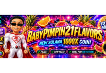 BabyPimpin21flavors ($BABYPIMPIN): Chicago-Born Solana Meme Coin Combines 3D Entertainment, Original Art, and Bitcoin Rewards